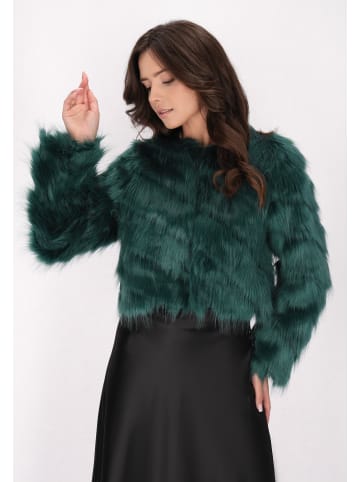 faina Damen Jacke in Dunkelgrün