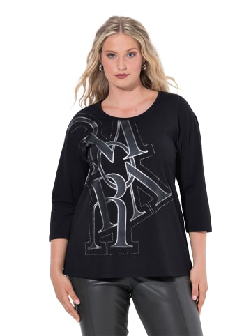 Ulla Popken Shirt in schwarz