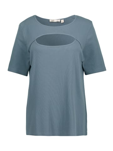 Ulla Popken Shirt in taubenblau