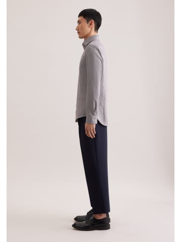 Seidensticker Business Hemd Shaped in Braun