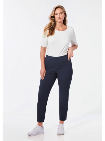 GOLDNER 7/8-Stretchhose in marine