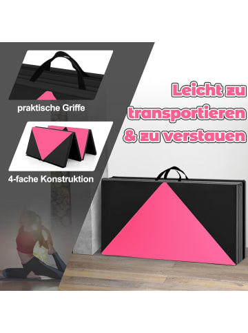 COSTWAY Gymnastikmatte tragbar 240x120x5cm in Andere