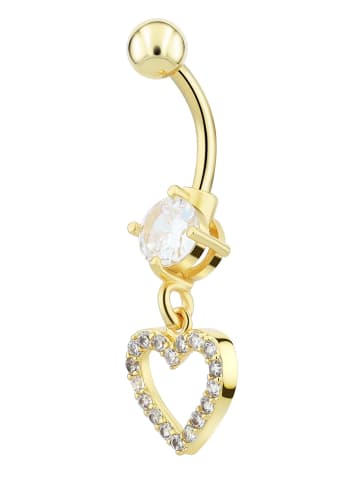 Adeliás Damen Piercing aus Edelstahl in gold