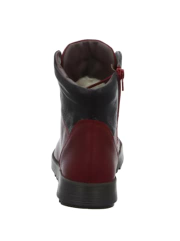 Think! Schnür-Stiefeletten für Damen in bordeaux