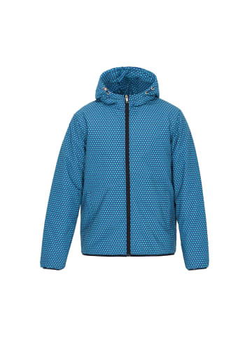 MO Jacket in navy turquoise