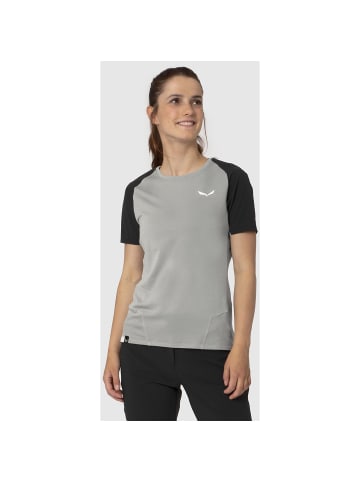 Salewa W PEDROC POLARTEC DELTA T-SHIRT in Grau