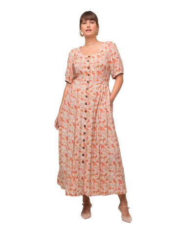 Ulla Popken Kleid in melonenrosa