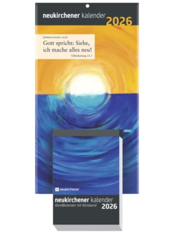 Neukirchener Kalenderverlag Kalender - Neukirchener Kalender 2026 - Abreißkalender mit Rückwand