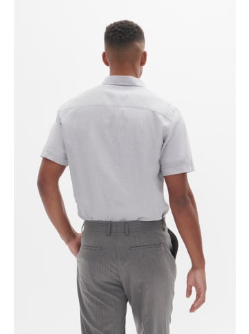 Matinique Kurzarmhemd MAtrostol Gerade Passform in Ghost Gray