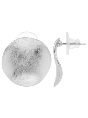 Adeliás Damen Ohrringe – Ohrstecker aus 925 Silber in silber
