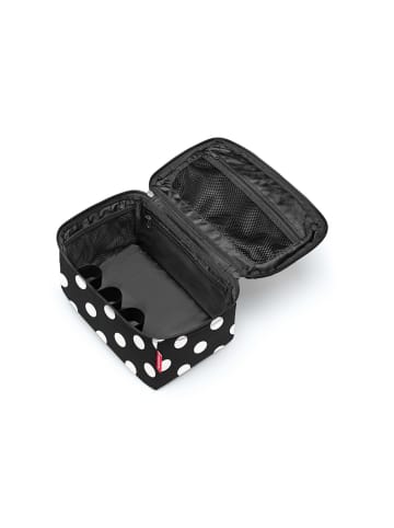 Reisenthel travelling - Beautycase 27 cm (twist maroon) in dots white