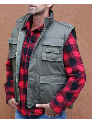 Brandit Weste "Ranger Vest" in Grün
