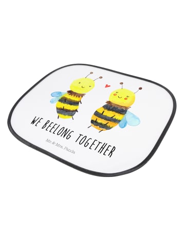 Mr. & Mrs. Panda Sonnenschutz Fürs Auto Biene Verliebt mit Spruch in Weiß