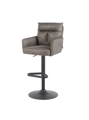 DUBI Möbel 2er-Set: Barhocker Aris in Taupe - (B)54 x (H)101 x  (T)57 cm