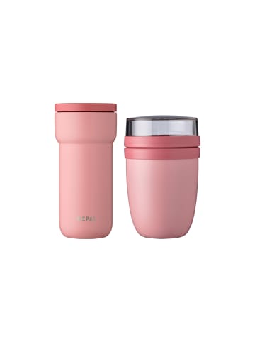 Mepal 2er Set Thermo-Lunchset Ellipse in nordic pink