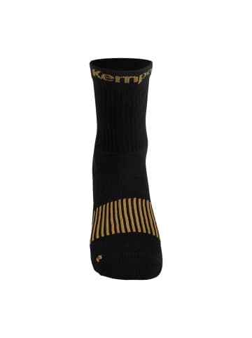 Kempa Socken LOGO CLASSIC in schwarz/gold