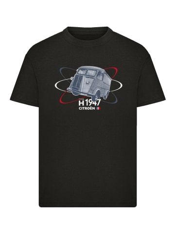 F4NT4STIC T-Shirt Citroen Type H 1947 in schwarz