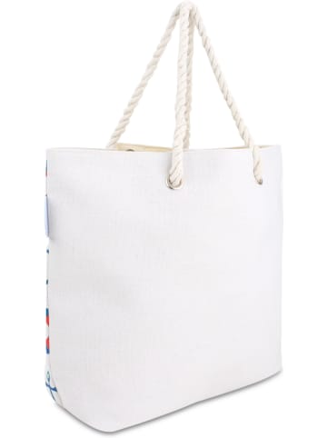 normani Bequeme Sommer-Umhängetasche, Strandtasche in Seaside Blue