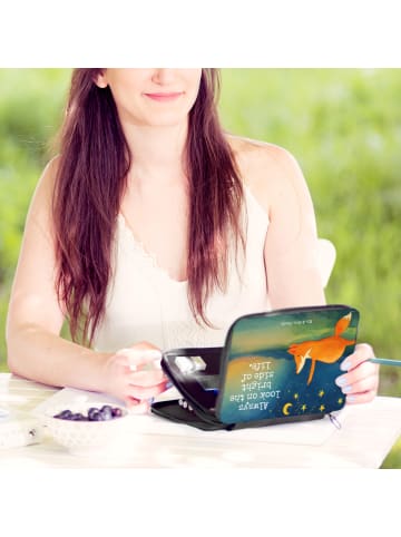 Mr. & Mrs. Panda Bleistiftetui Fuchs Sterne Design mit Spruch in Weiß