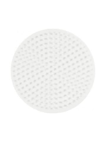 Nabbi BioBeads Stiftplatte Kreis, 9 cm, weiß - ab 5 Jahren