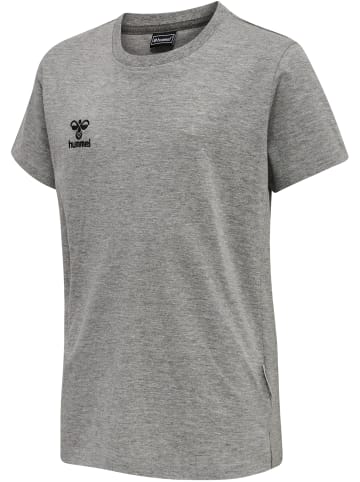 Hummel T-Shirt Hmlmove Kinder in GREY MELANGE