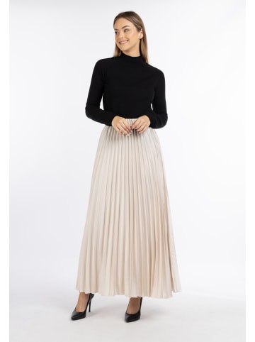 DreiMaster Damen Rock in Hellbeige