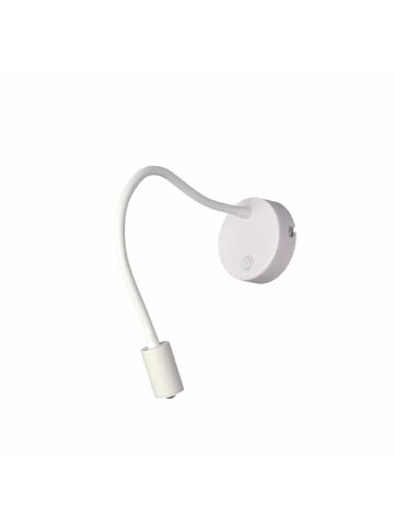 Licht-Erlebnisse Wandlampe EEK G (B)10 x (H)48 cm in WeißWeiß