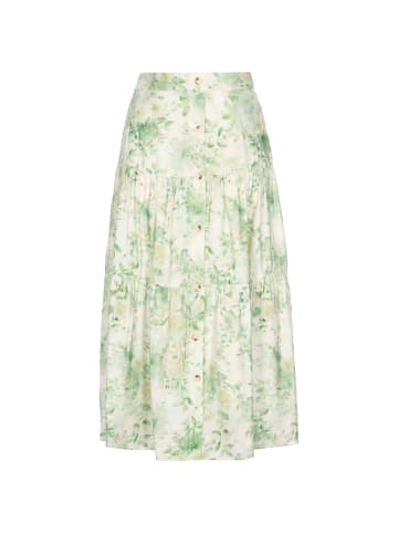 Usha Women Skirt in green
