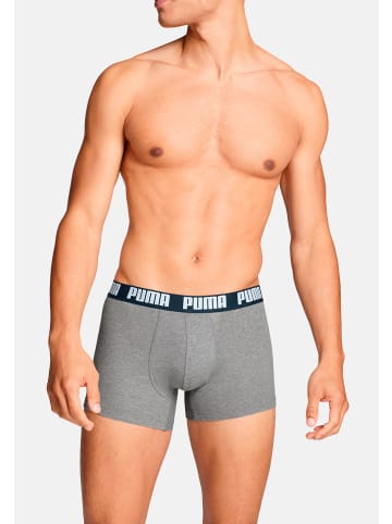Puma Boxershorts PUMA MEN EVERYDAY BASIC BOXERS 8P in Black Black/Black Grey