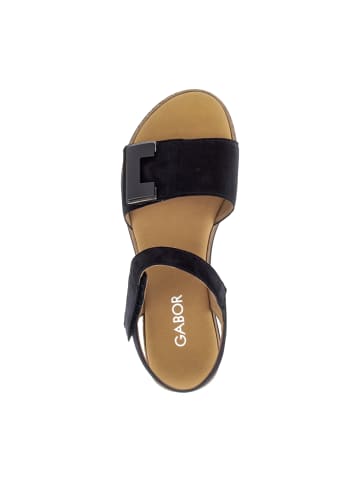 Gabor Comfort Keilsandaletten in Blau