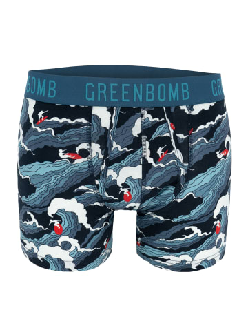 GreenBomb Trunk Nature Wakeboard in Marineblau