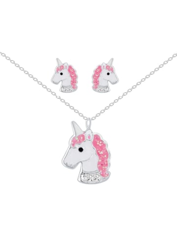 Alexander York Kinder-Schmuckset EINHORN in 925 Sterling Silber, 4-tlg.