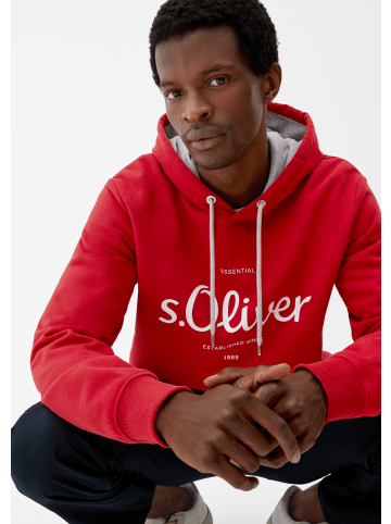 s.Oliver Sweatshirt langarm in Rot