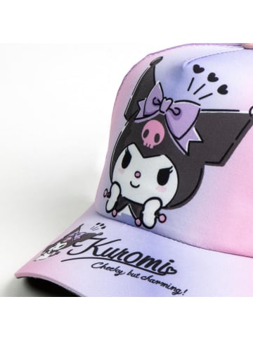 COFI 1453 Hello Kitty & Kuromi Kinder-Set – Cap & Sonnenbrille 53 cm mit in Mehrfarbig
