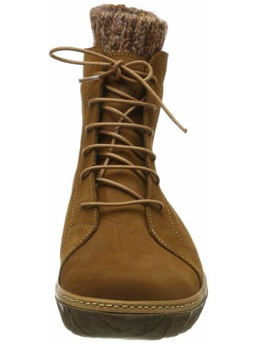 El Naturalista Schnür-Stiefeletten für Damen in mittel-braun