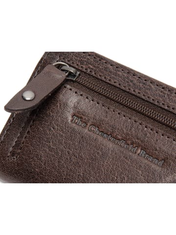 The Chesterfield Brand C08.0607 Leather Card Holder Gabriela brown
