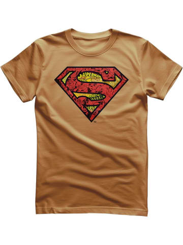 Superman T-Shirt "Superman Mash-Up Shield T-Shirt" in Gold