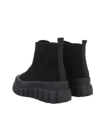 Ital-Design Stiefelette in Schwarz