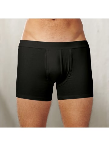 Erwin Müller Baumwolle Schlüpfer 2er-Pack in schwarz