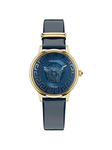 Versace Analoguhr für Damen in blau