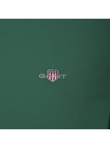 Gant Poloshirt Reg Shield SS Pique in dunkelgruen