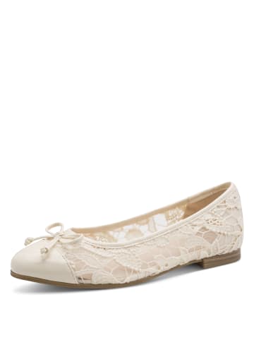 Marco Tozzi Slipper Slipper in weiß