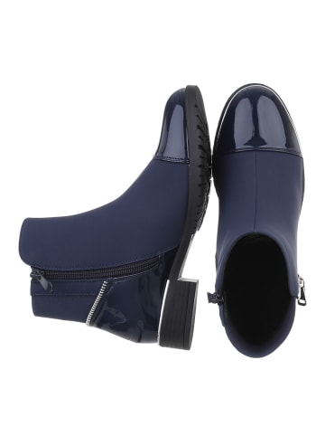 Ital-Design Stiefelette in Blau