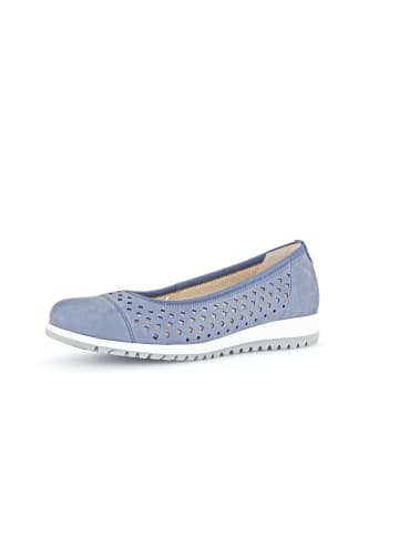 Gabor Comfort Sportliche Ballerinas in blau