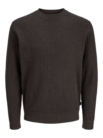 JACK & JONES Junior Strickpullover in Chocolate Brown