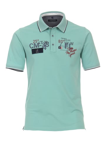 CASAMODA Polo-Shirt in Türkis