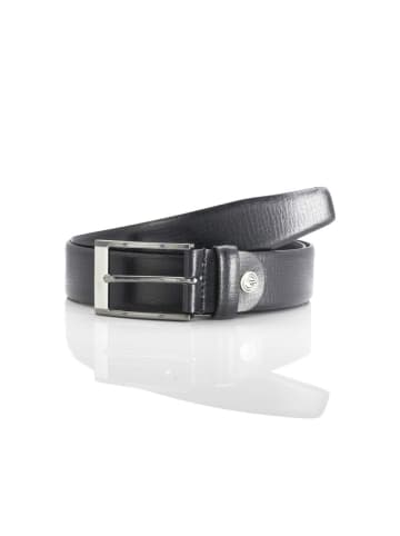 Lindenmann Gürtel für Herren in schwarz