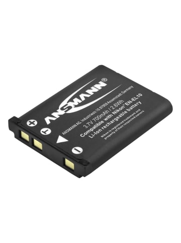 ANSMANN Batterie A-Nik EN EL 10 in Schwarz
