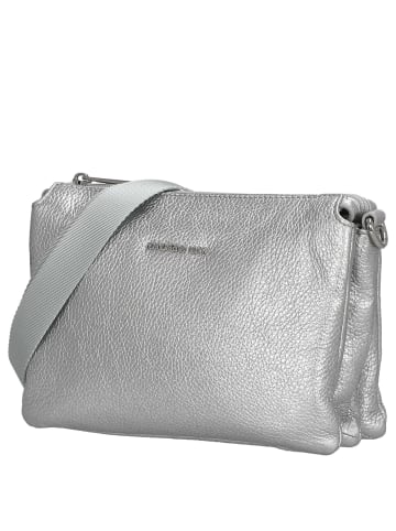 Mandarina Duck Mellow Metal Pochette - Abendtasche 23 cm (silver) in silver