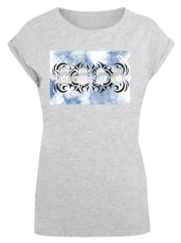 F4NT4STIC T-Shirt Wickie und die starken Männer Turn Your Head in grau meliert